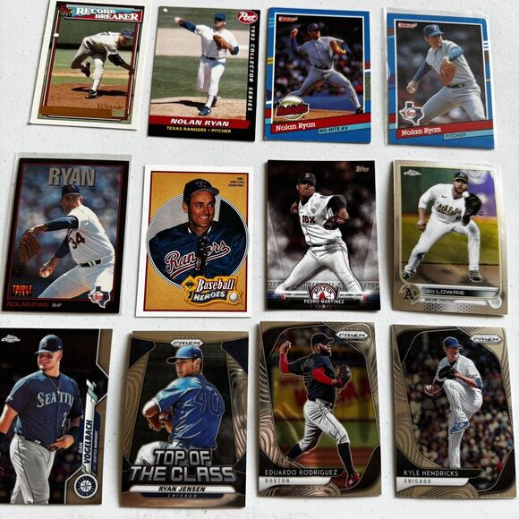 100 Baseball Cards Hand Picked Stars Rookies Hall Of Famers Prospects & Vintage - Picture 5 of 9